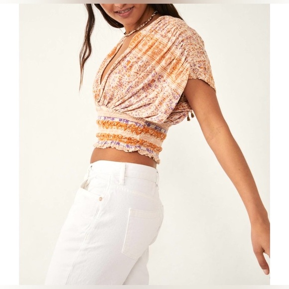 NWT Free People Next Vacation Top / Ivory Combo. XS
ob1243047 - Picture 10 of 12
